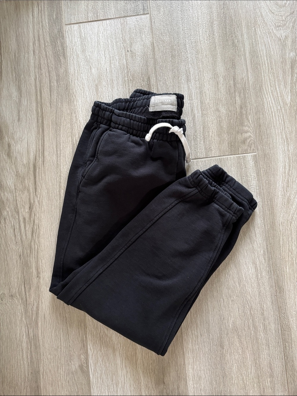 Everlane Black Sweatpants With Pockets Size Small - Picture 11 of 11